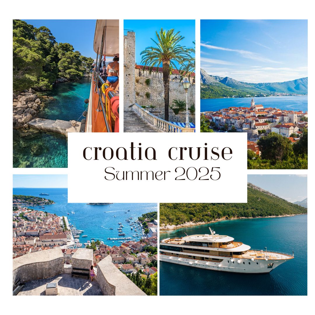 Beautiful images from the private yacht Croatia Cruise with Latitude 21 Travel